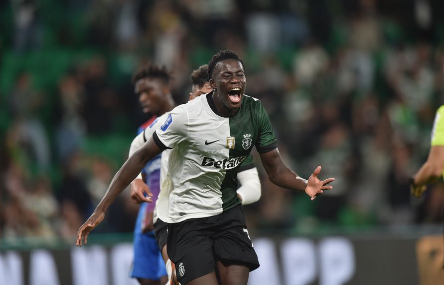 Salvador Blopa é o menino do momento no Sporting - Foto: Miguel Nunes