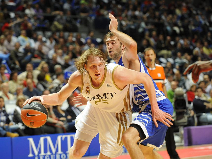 Kyle Singler representou o Real Madrid em 2011/12, antes de ingressar na NBA