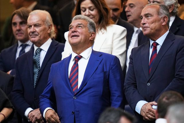 Joan Laporta, presidente do Barcelona