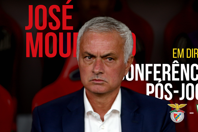 EM DIRETO: a análise de José Mourinho ao jogo com o Tondela