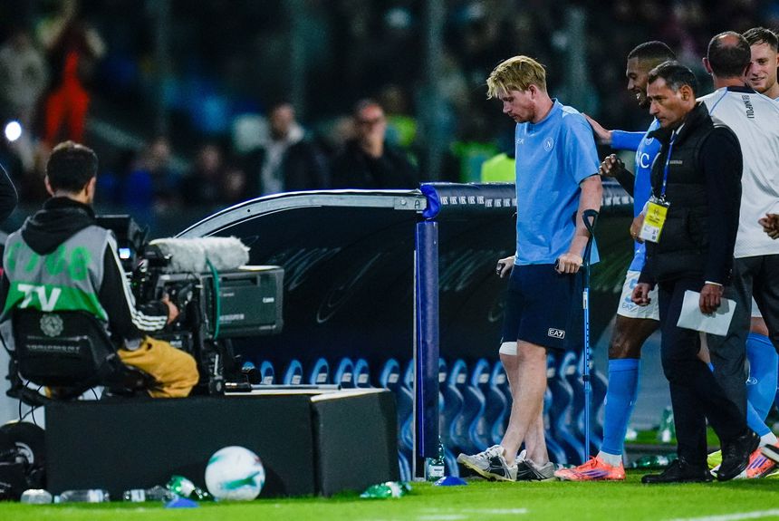 Kevin De Bruyne lesionou-se frente ao Inter