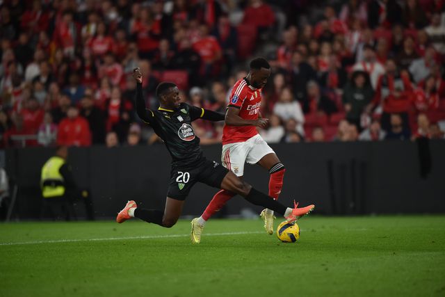 Lukebakio apontou o 2-0 na Luz - Foto: Miguel Nunes