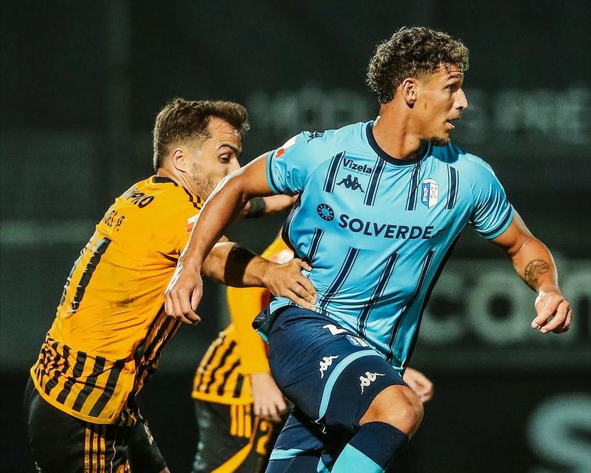 Lusitânia de Lourosa e Vizela empataram 1-1 - Foto: Liga Portugal