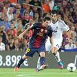 Messi e Albiol num Barcelona-Real Madrid
