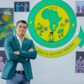 Pedro Gonçalves na apresentação como treinador do Young Africans, da Tanzânia