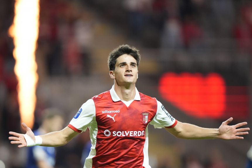 Pau Víctor apontou o primeiro golo e ainda fez duas assistências. Foto: Hugo Delgado/LUSA