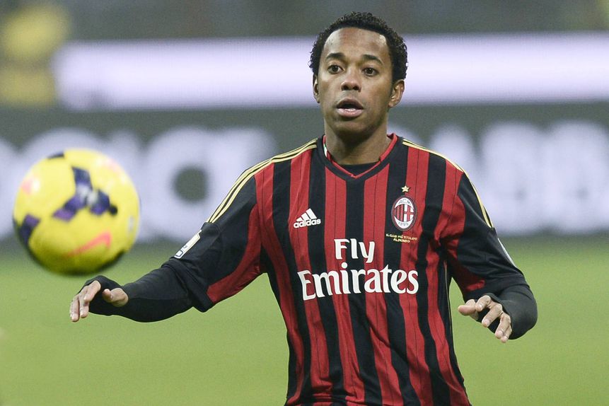 Robinho ao serviço do Milan, em 2014 - Foto: IMAGO