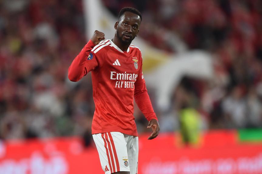 Dodi Lukebakio marcou novamente ao Estoril (foto: Miguel Nunes)
