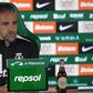 «A equipa do Sporting está motivada, é tentar abstrair-se do ruído »