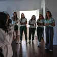 Equipa feminina do Sporting solidária