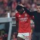 Marco Silva a cumprimentar Durán no Benfica-Gil Vicente - Foto: Miguel Nunes