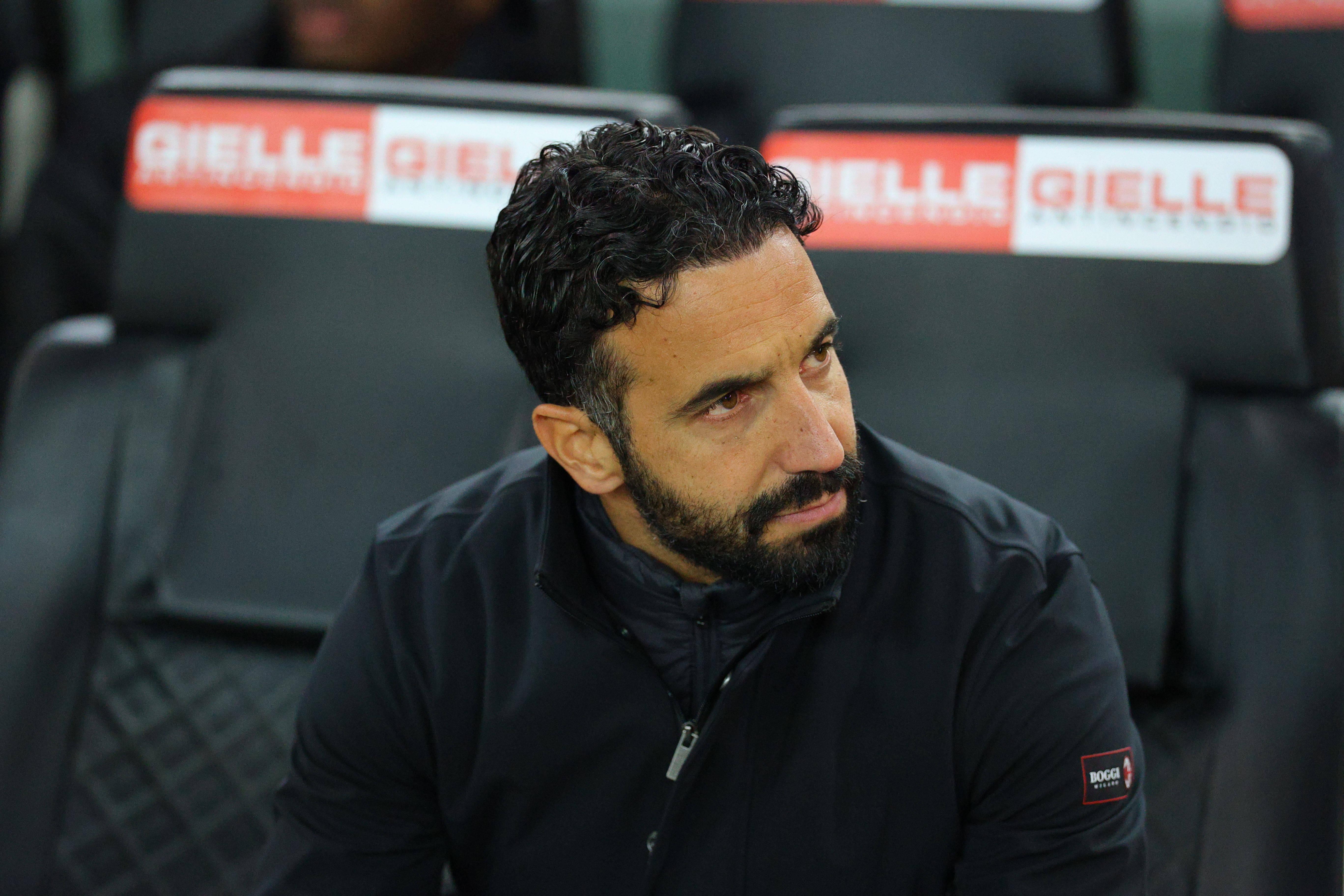 Ruben Amorim, treinador do Milan