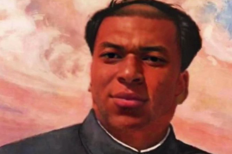 'Meme' da polémica com Mbappé - Instagram/frenchaicovers