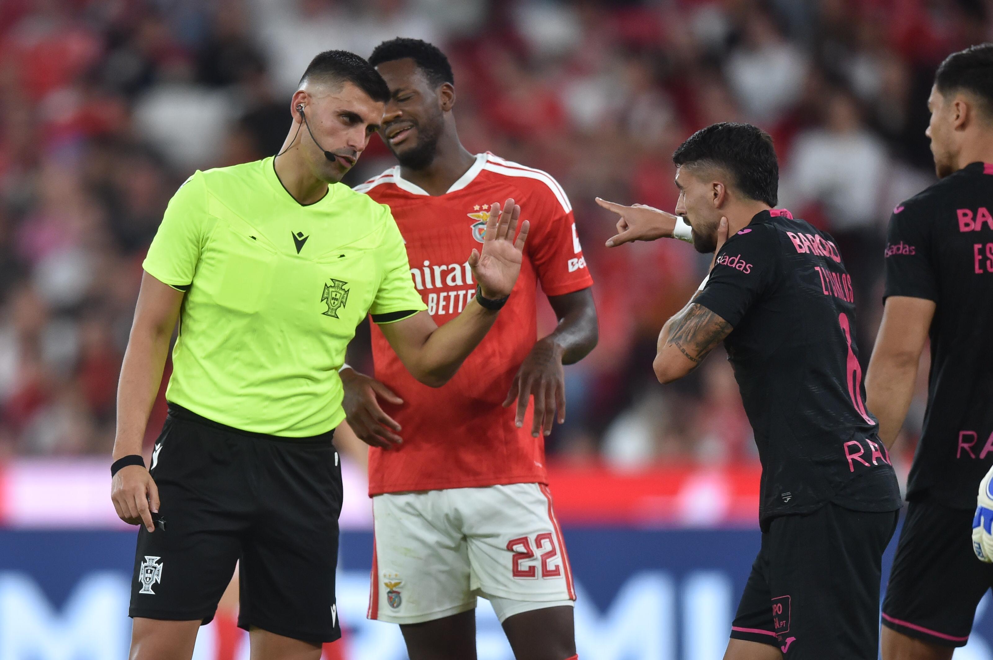 Confusão no Benfica-Gil Vicente - Foto: Miguel Nunes