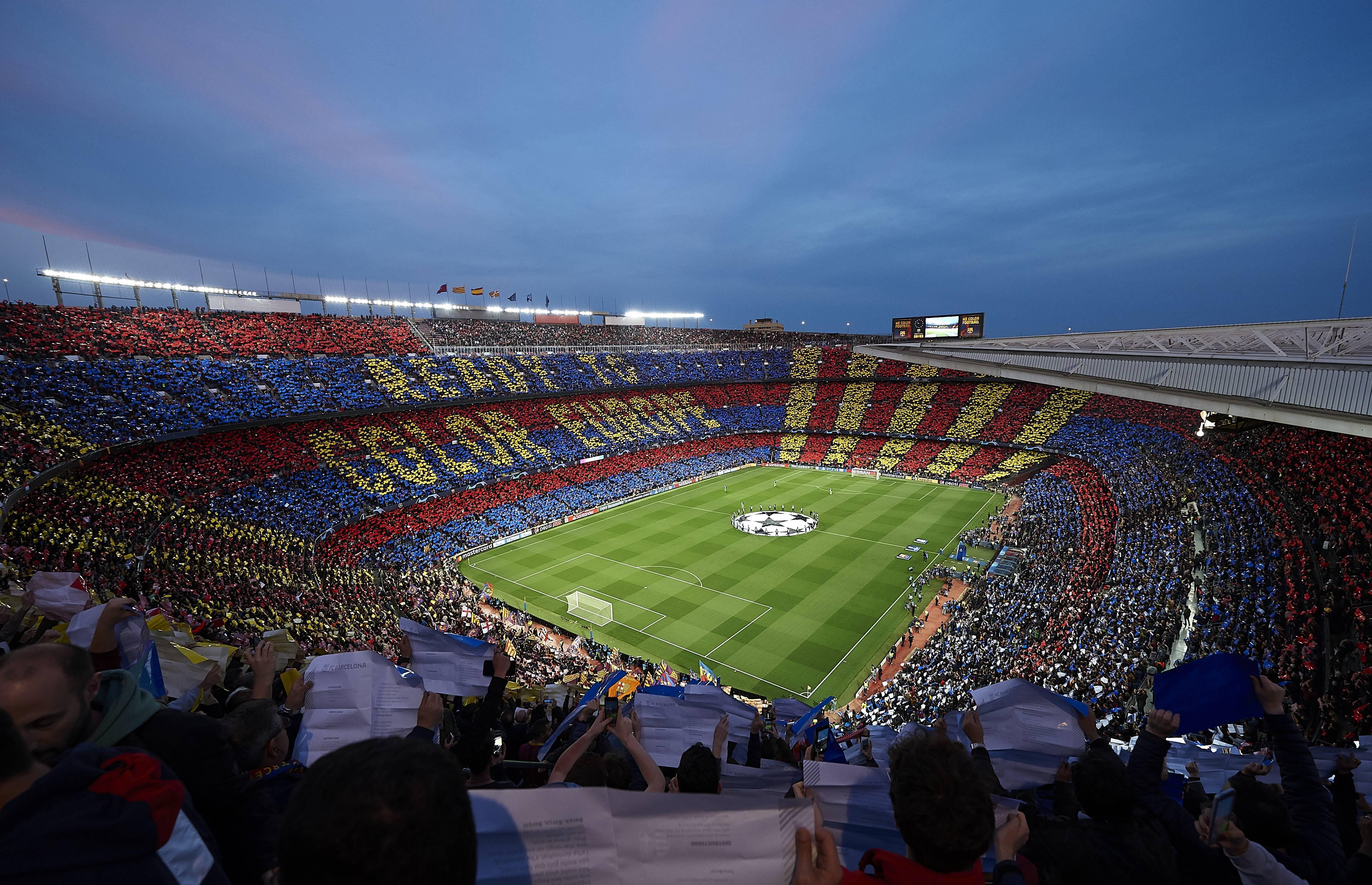A versão clássica do Camp Nou também já não existe, estando ainda a decorrer o processo de renovação (Foto: IMAGO)