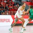 Shaquilla Nunn voltou a  ser a principal figura na vitória da equipa feminina de basquetebol do Benfica - Foto: Benfica