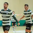 Tomás Paçó celebra vitória frente aos franceses do Étoile Lavalloise - Foto: Sporting CP