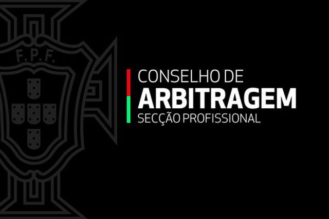Já se conhecem os árbitros para a 12.ª jornada do campeonato