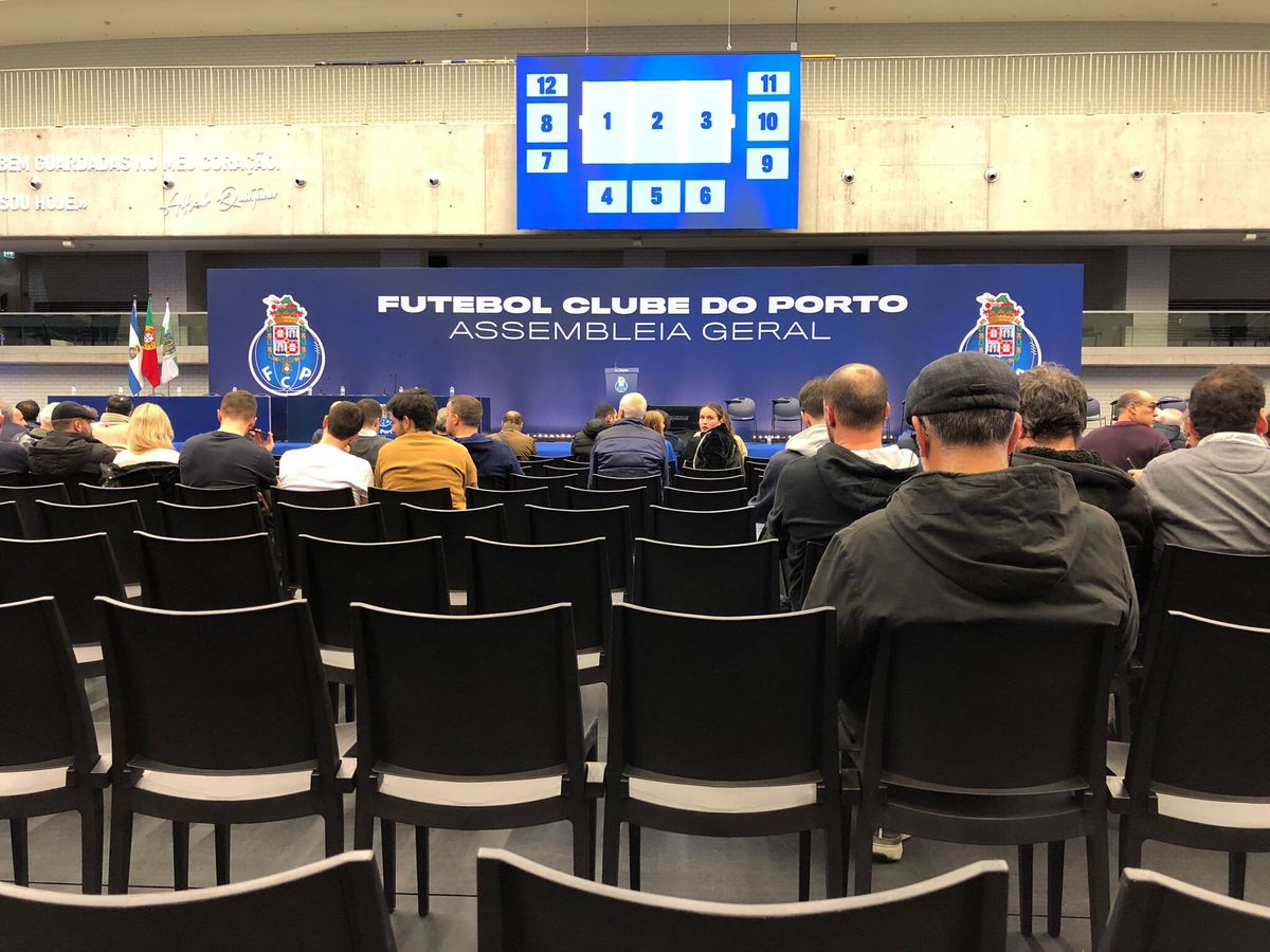 Contas do FC Porto aprovadas pelos sócios em Assembleia Geral