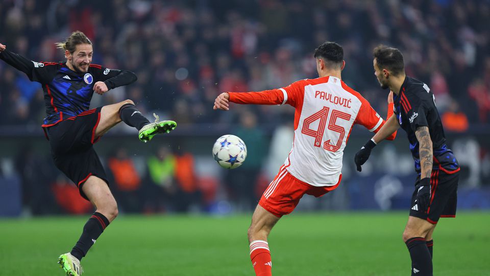 Bayern tranquilo empata com um Copenhaga que fica à espera do Galatasaray