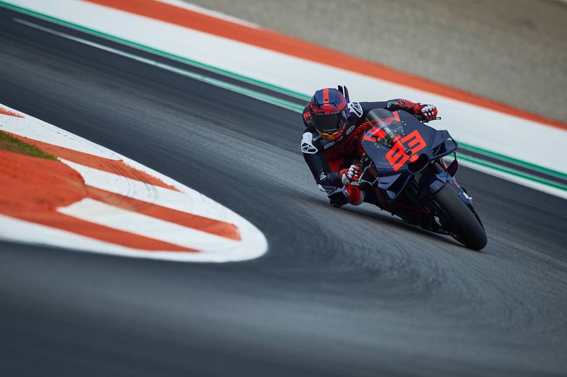 Marc Márquez termina primeiro teste de pré-época com a Ducatti em 4.º lugar