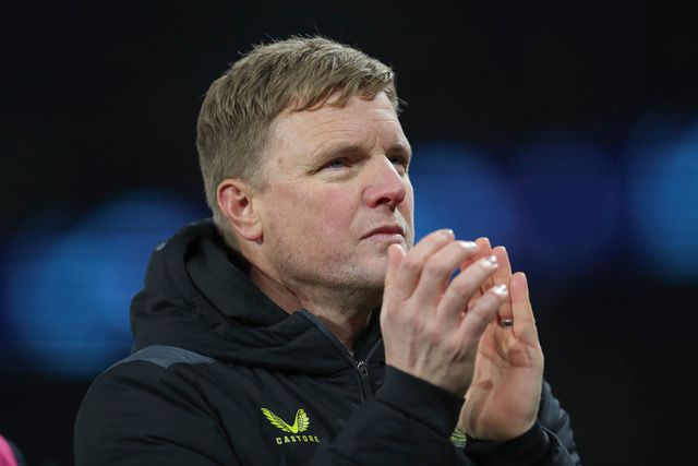 9 - Eddie Howe, treinador do Newcastle - 1.01 mil milhões em dois clubes  (IMAGO / Every Second Media)