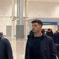 Chegada pacífica da equipa do FC Porto ao aeroporto
