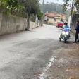 Chegada da equipa do FC Porto ao Olival com muita segurança