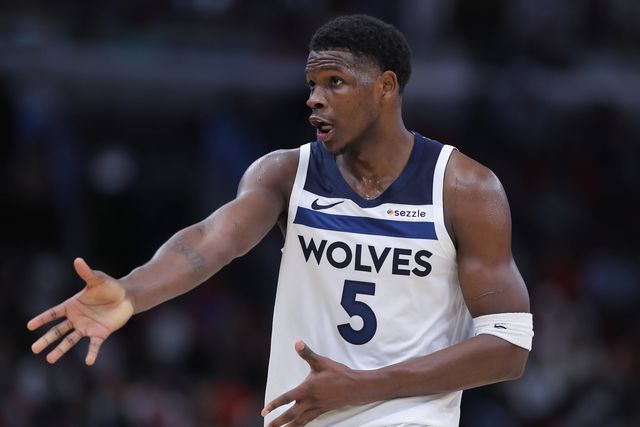 Golpe nos Timberwolves com Anthony Edwards de fora por lesão