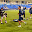 A maldade de Cancelo a Marcos Leonardo no treino do Al Hilal