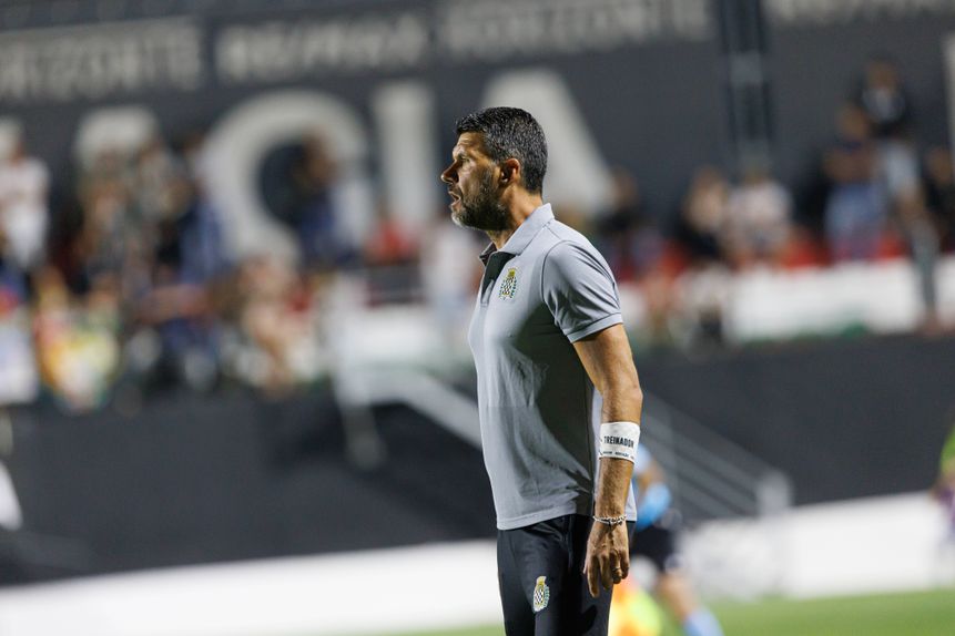 Bacci tem quatro jogadores castigados e por isso impedidos de defrontar o SC Braga