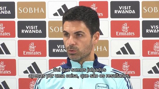 Arteta e o momento do Man. City: «Todos os clubes têm precalços»