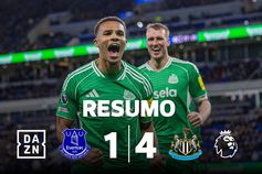 Newcastle atropela Everton em Liverpool com 'bis' improvável (resumo)
