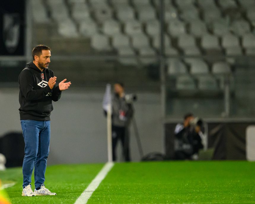 Vasco Matos aplaude a evolução do Santa Clara