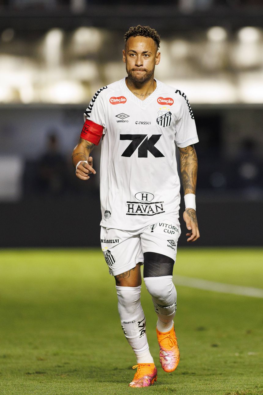 Neymar, jogador do Santos