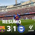 Alavés ainda assustou, mas Barcelona fez a 'remontada' (resumo)