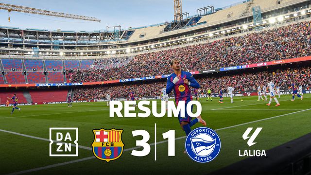 Alavés ainda assustou, mas Barcelona fez a 'remontada' (resumo)