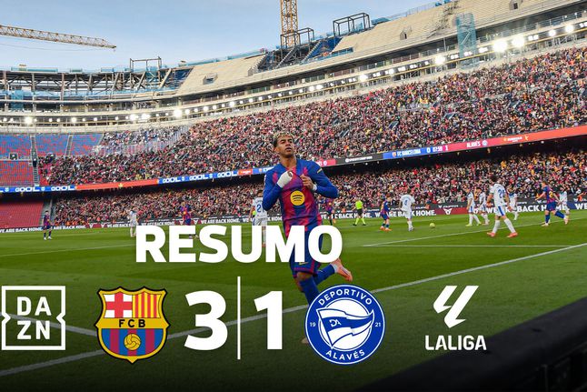 Alavés ainda assustou, mas Barcelona fez a 'remontada' (resumo)
