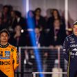 Lando Norris e Max Verstappen