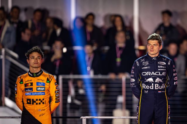 Lando Norris e Max Verstappen