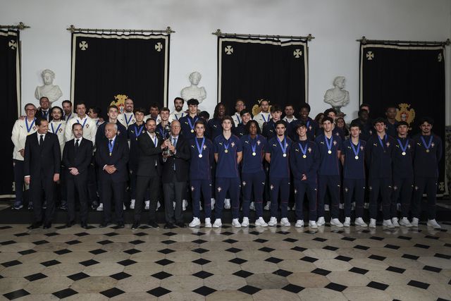 Marcelo Rebelo de Sousa 'comandou' selfie com os campeões mundiais