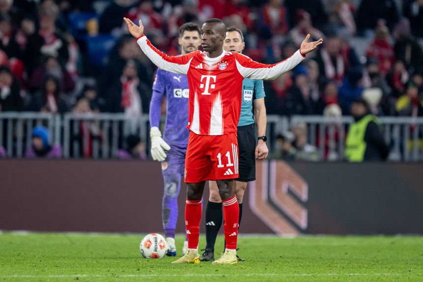 Nicolas Jackson leva cinco golos em 15 partidas pelos bávaros