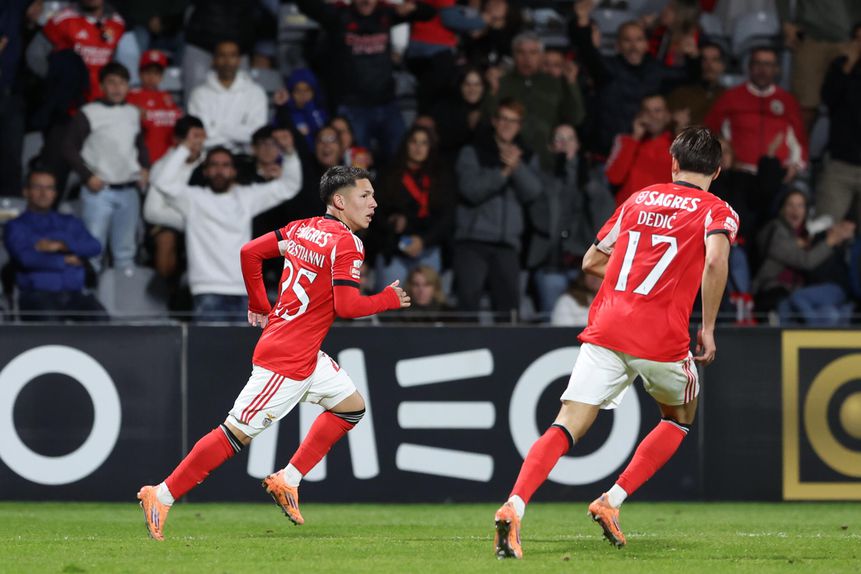 Prestianni fez o 1-1 na Madeira - Foto: Catarina Morais/Kapta+