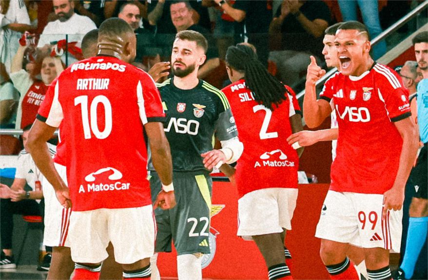 O Benfica fechou a primeira volta da Liga de futsal com um pleno de vitórias. Foto: SL Benfica