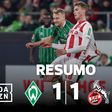 Balde de água fria para o Werder Bremen em casa (resumo)