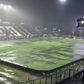 Nuno Moreira marca em jogo interrompido mais de uma hora por chuva torrencial