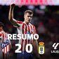 Aí vão sete vitórias seguidas para o Atlético Madrid (resumo)
