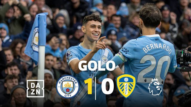 Foden supersónico: o golo do City com selo português