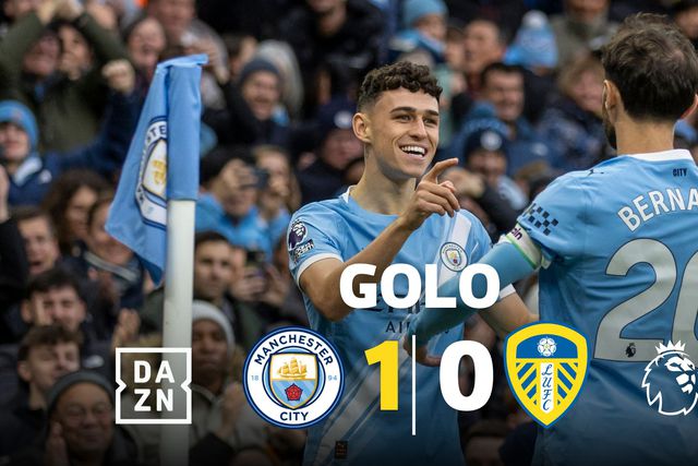 Foden supersónico: o golo do City com selo português