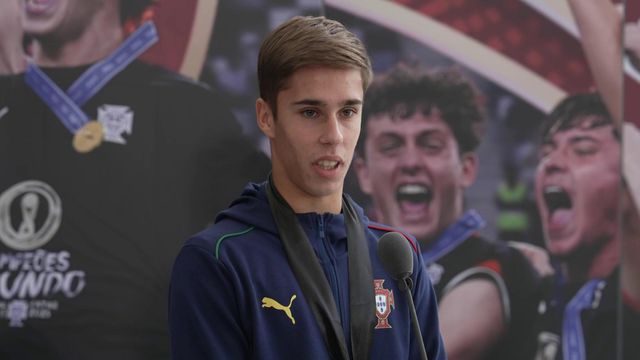 Rafael Quintas vive «sonho de qualquer criança»